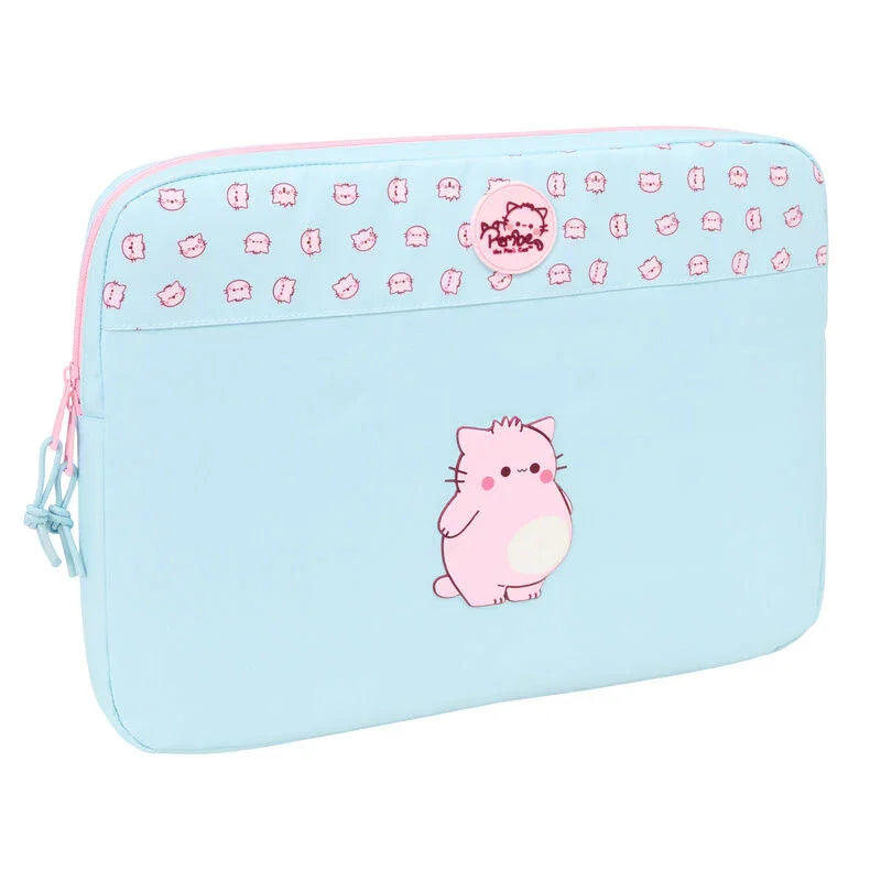 Pembe The Pink Cat laptop sleeve Nerdscape
