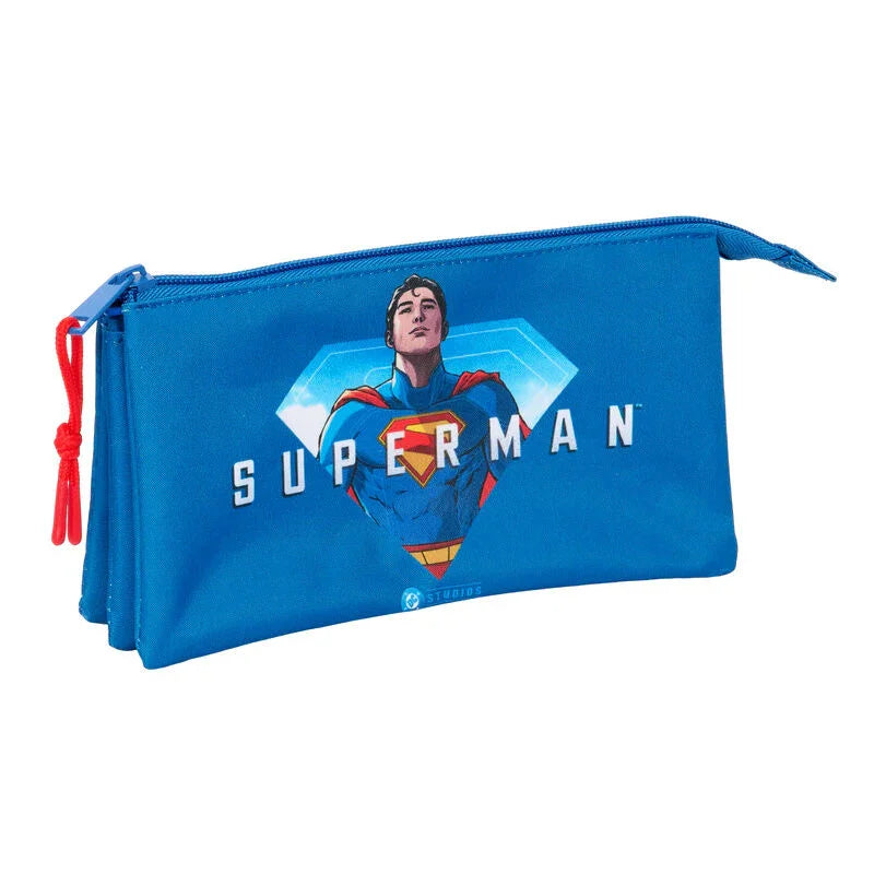 DC Comics Superman triple pencil case Nerdscape