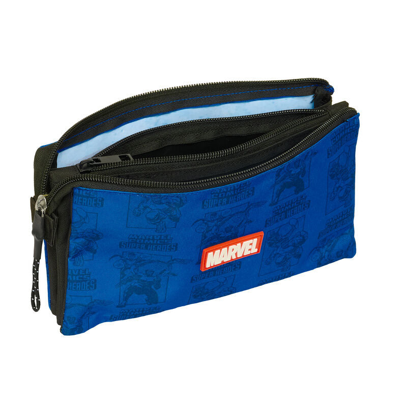 Marvel Avengers triple pencil case Nerdscape