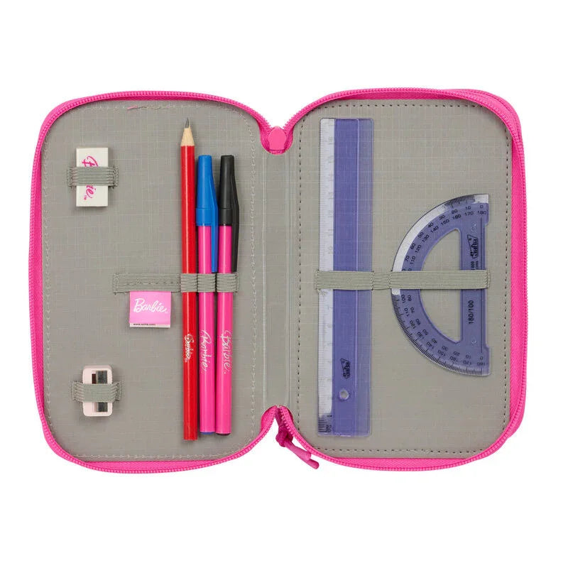 Barbie Good Day triple plumier 37pcs Nerdscape
