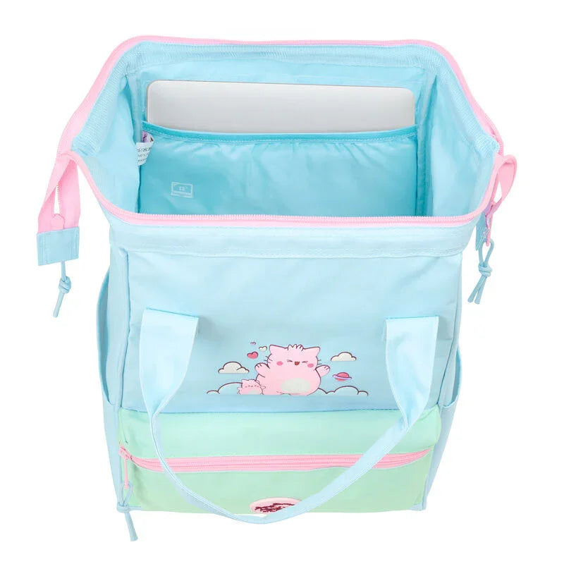 Pembe The Pink Cat laptop backpack 40cm Nerdscape