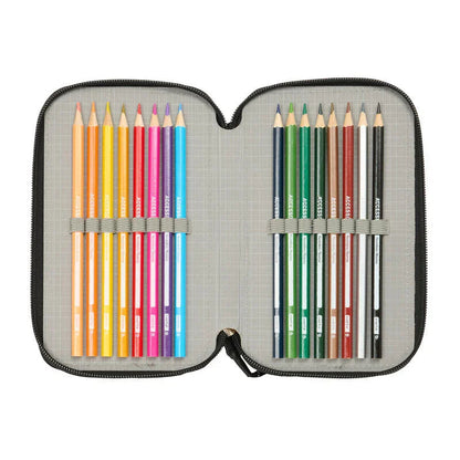 Marvel Avengers triple pencil case 37pcs Nerdscape