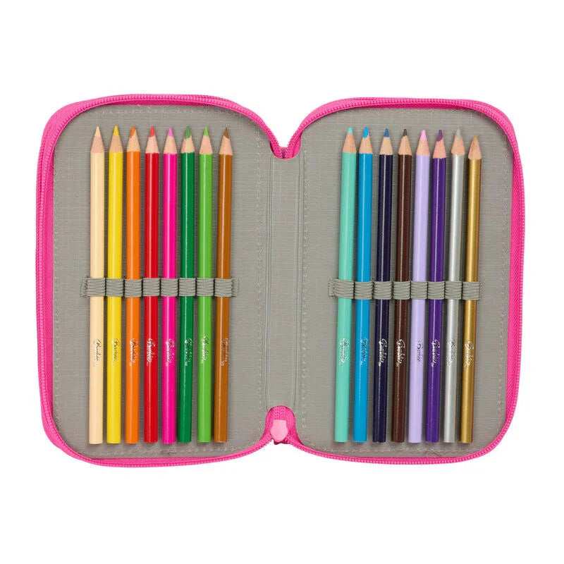 Barbie Good Day triple plumier 37pcs Nerdscape