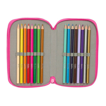 Barbie Good Day triple plumier 37pcs Nerdscape