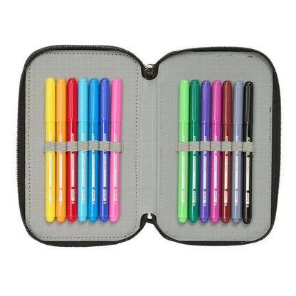 Marvel Avengers triple pencil case 37pcs Nerdscape