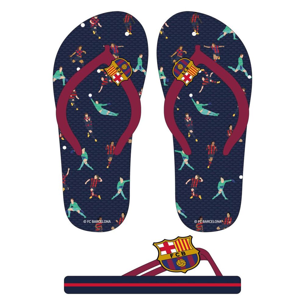 F.C. Barcelona flip-flops Nerdscape