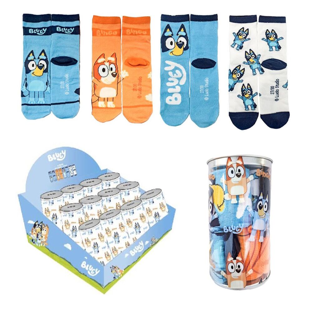 Bluey Set of 4 pairs socks Nerdscape
