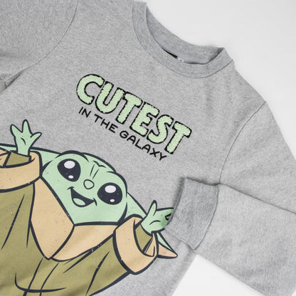Star Wars The Mandalorian Grogu sweatshirt Nerdscape