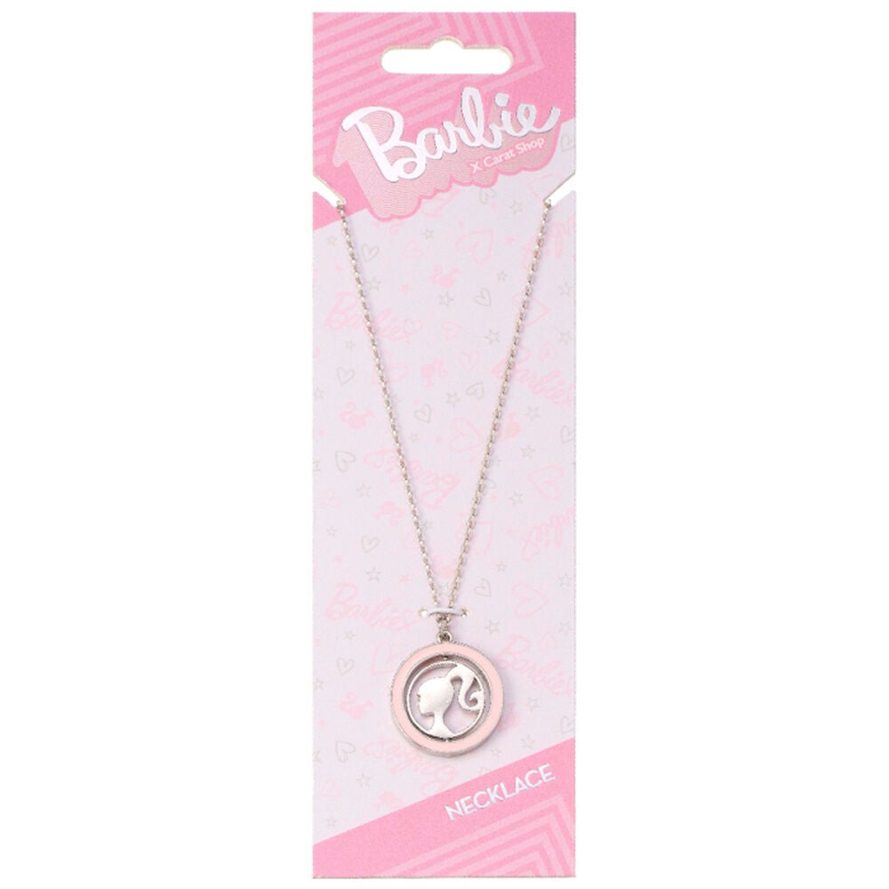Barbie Spinning Silhouette necklace Nerdscape