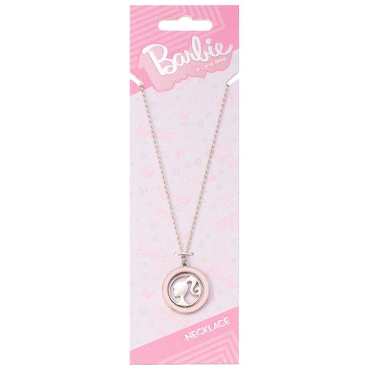 Barbie Spinning Silhouette necklace Nerdscape