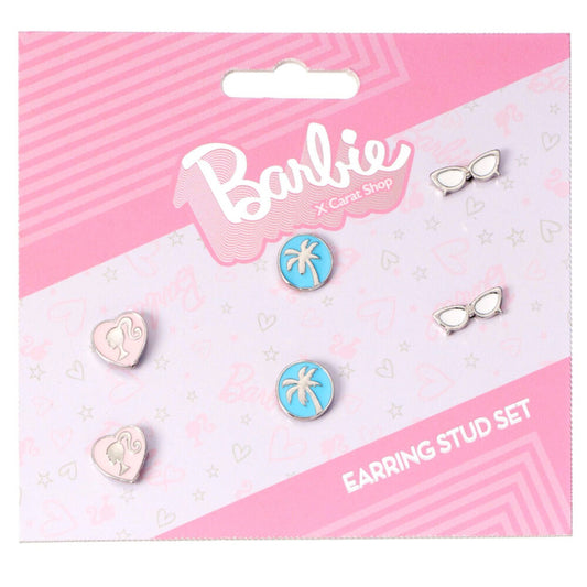 Barbie set 3 earrings Nerdscape