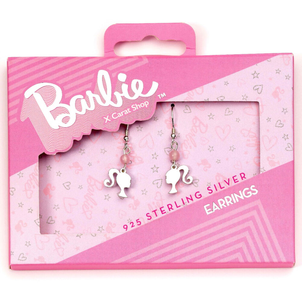 Barbie Silhouette sterling silver earrings Nerdscape