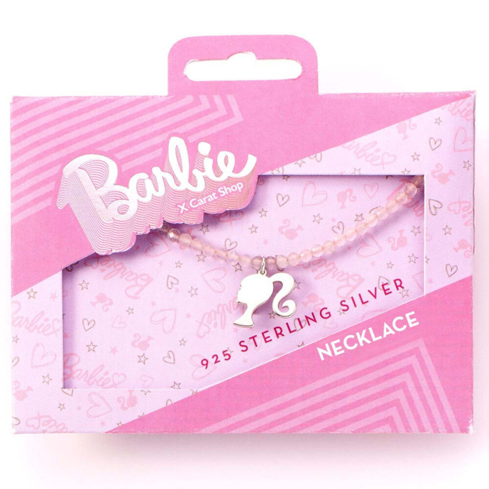 Barbie Silhouette sterling silver necklace Nerdscape