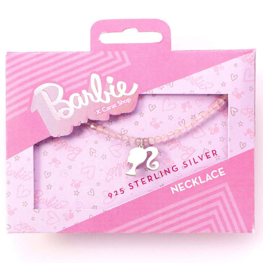 Barbie Silhouette sterling silver necklace Nerdscape