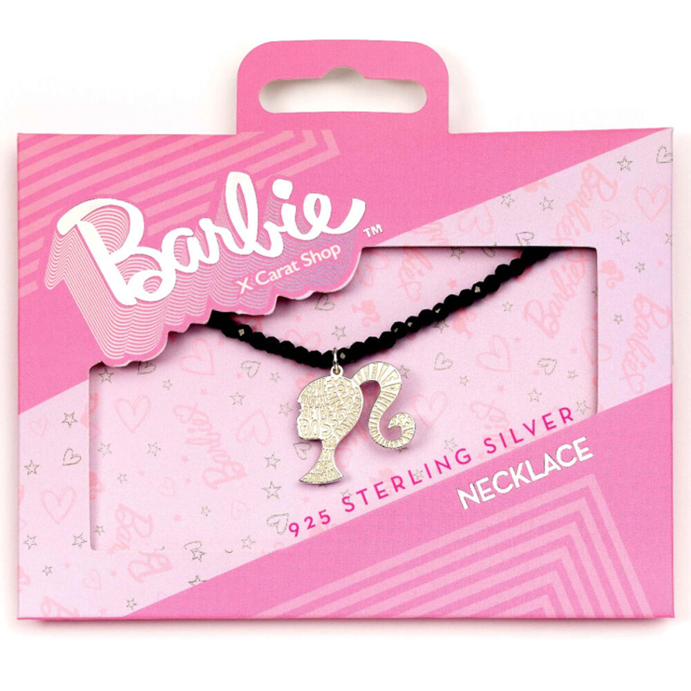 Barbie Silhouette sterling silver necklace Nerdscape
