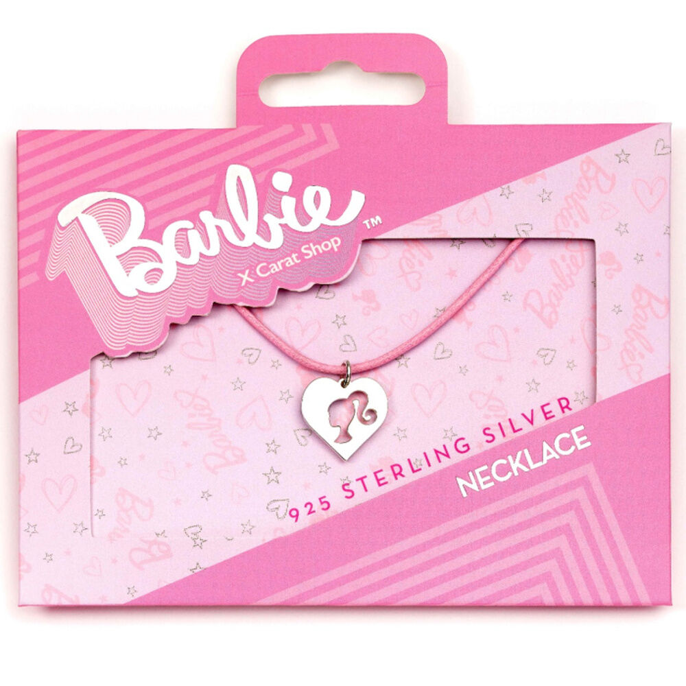 Barbie Silhouette sterling silver necklace Nerdscape