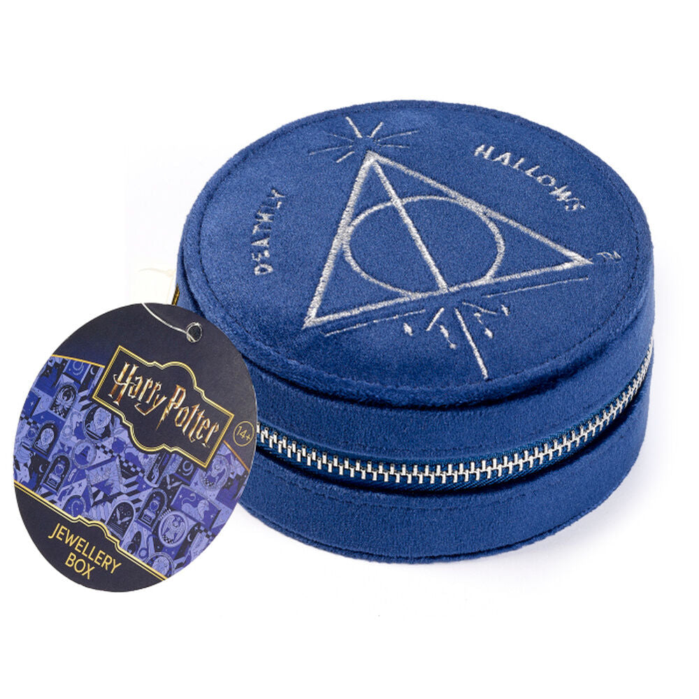 Harry Potter Deathly Hallows velvet jewellery box Nerdscape
