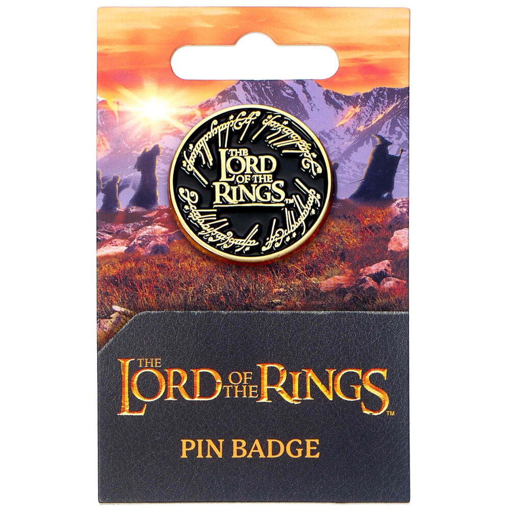 The Lord of the Rings Logo pin badge Nerdscape