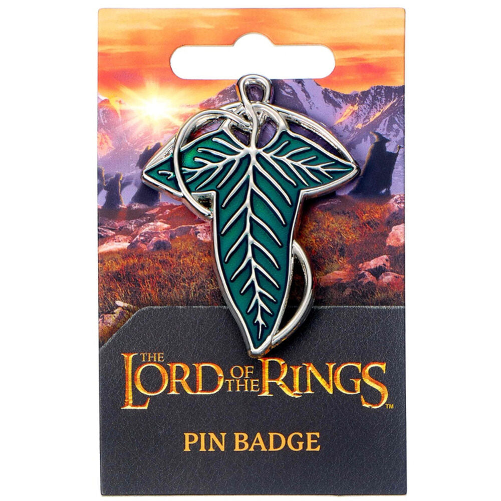The Lord of The Rings The Leaf Of Lorien pin badge Nerdscape