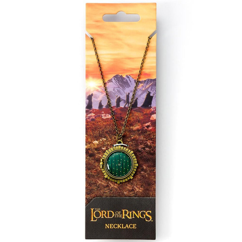 The Lord of The Rings Hobbit Door necklace Nerdscape