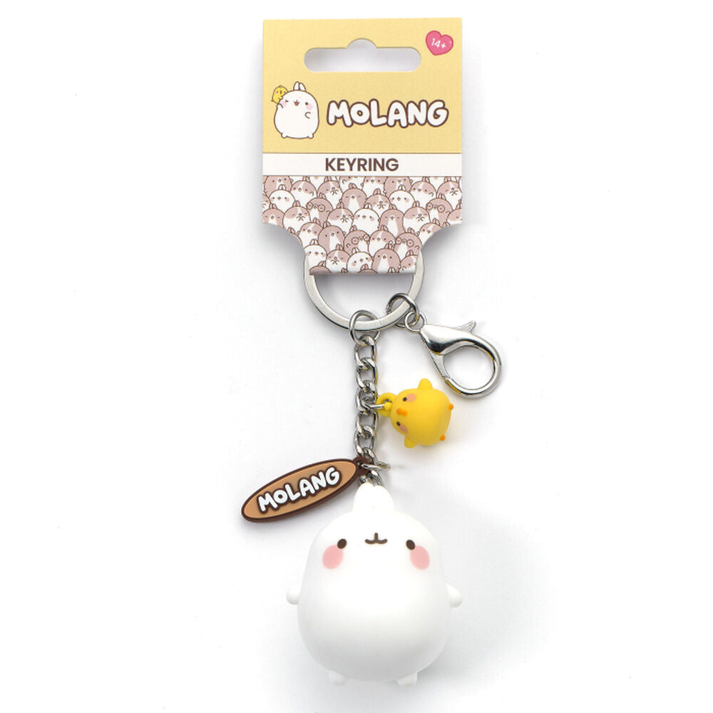 Molang and Piu Piu 3D keyring Nerdscape