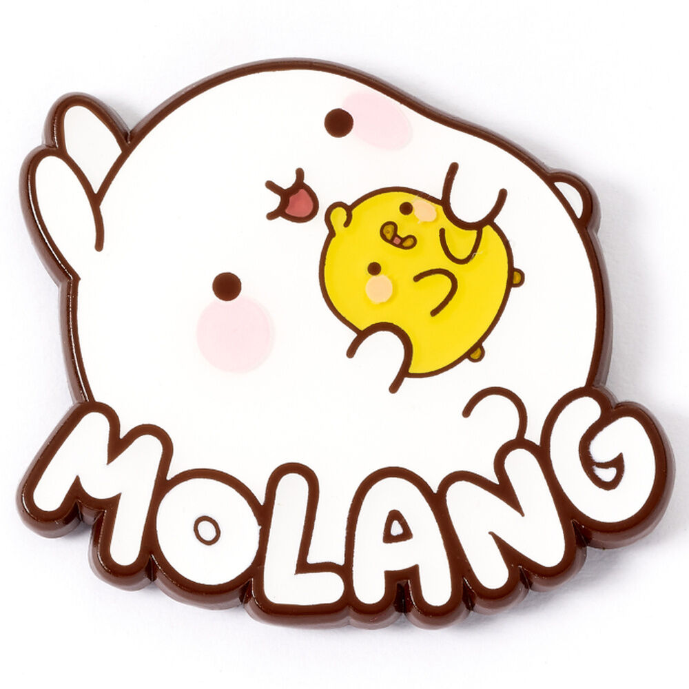 Molang and Piu Piu Logo pin badge Nerdscape