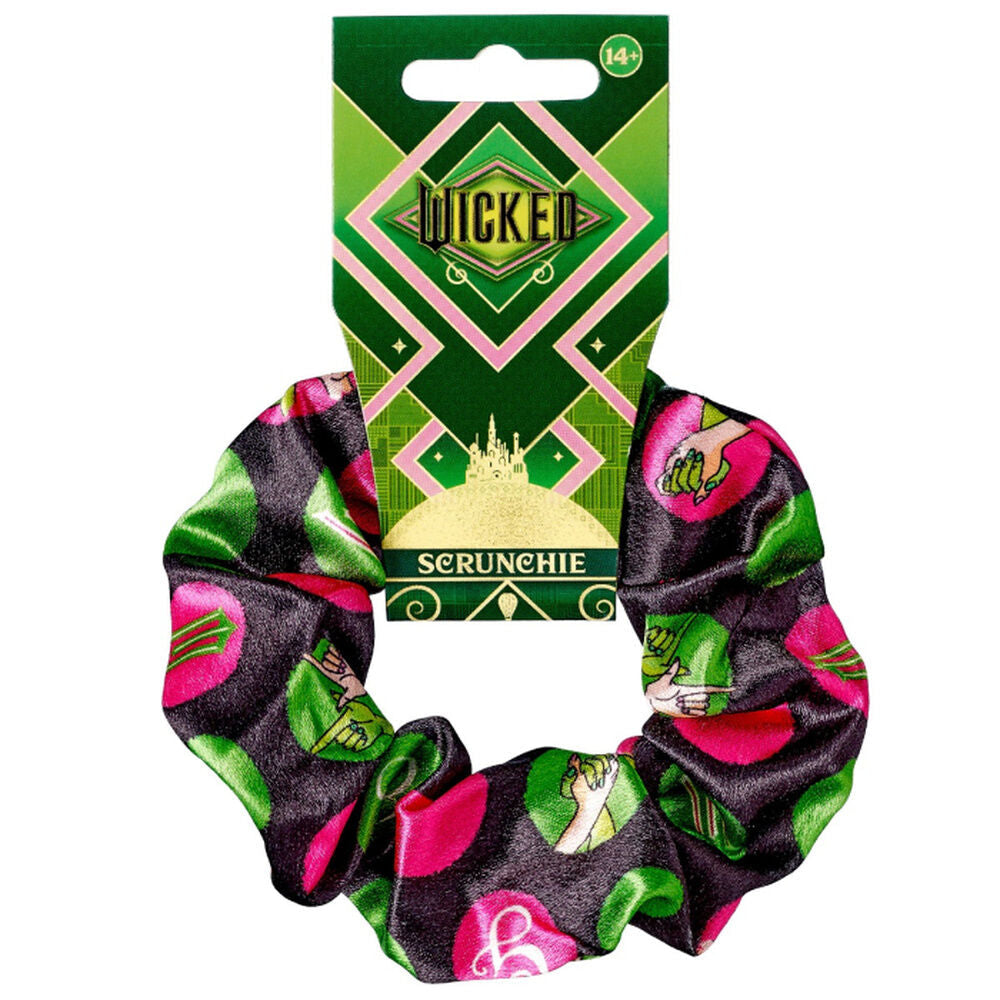 Wicked Elphaba and Glinda Friends hair scrunchie Nerdscape