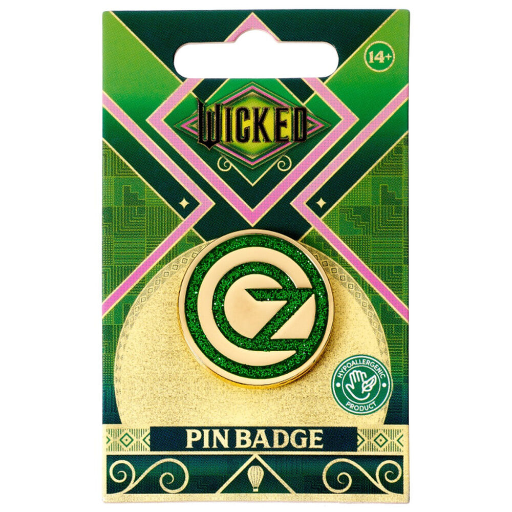 Wicked Oz Logo pin badge