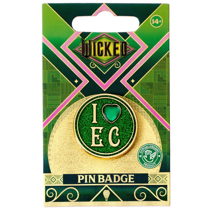 Wicked I Love Emerald City pin badge Nerdscape