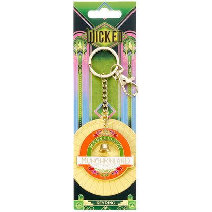 Wicked For Good Munchkinland keyring Nerdscape