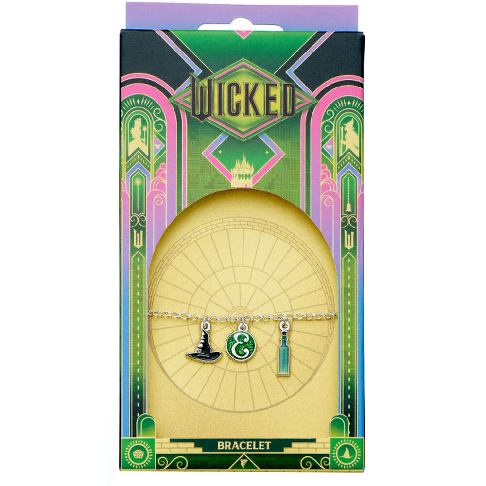 Wicked For Good Elphaba Icons Charm bracelet Nerdscape