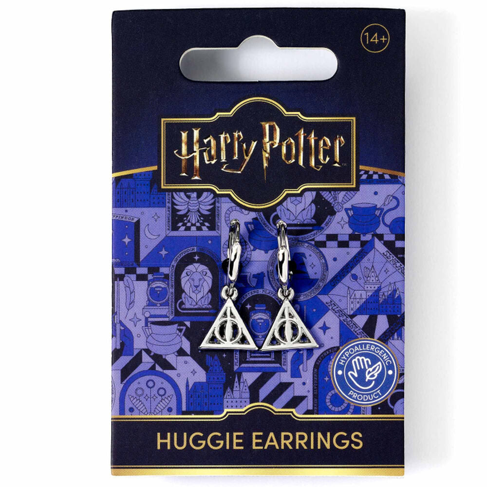 Harry Potter Deathly Hallows earringss Nerdscape