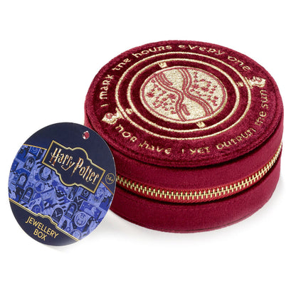 Harry Potter Time Turner velvet jewellery box Nerdscape