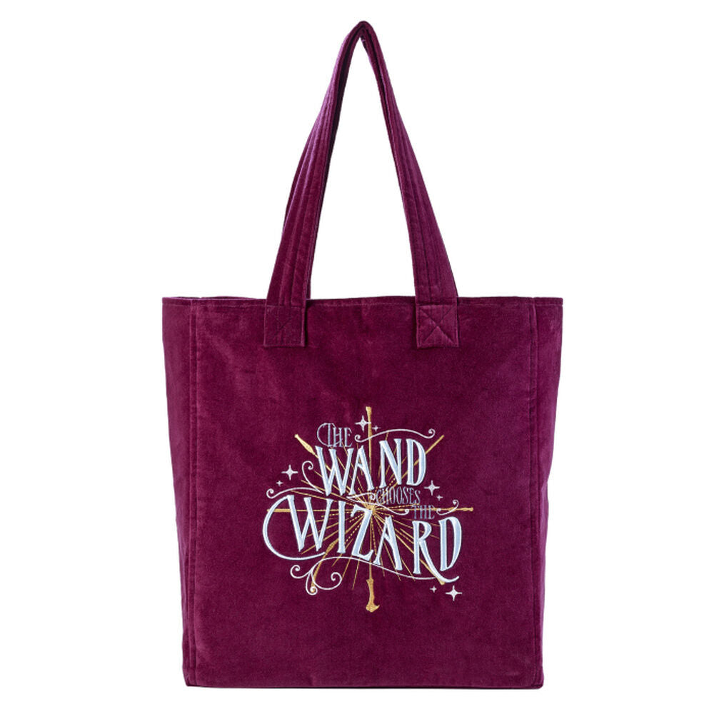 Harry Potter The Wand Chooses The Wizard tote bag Nerdscape