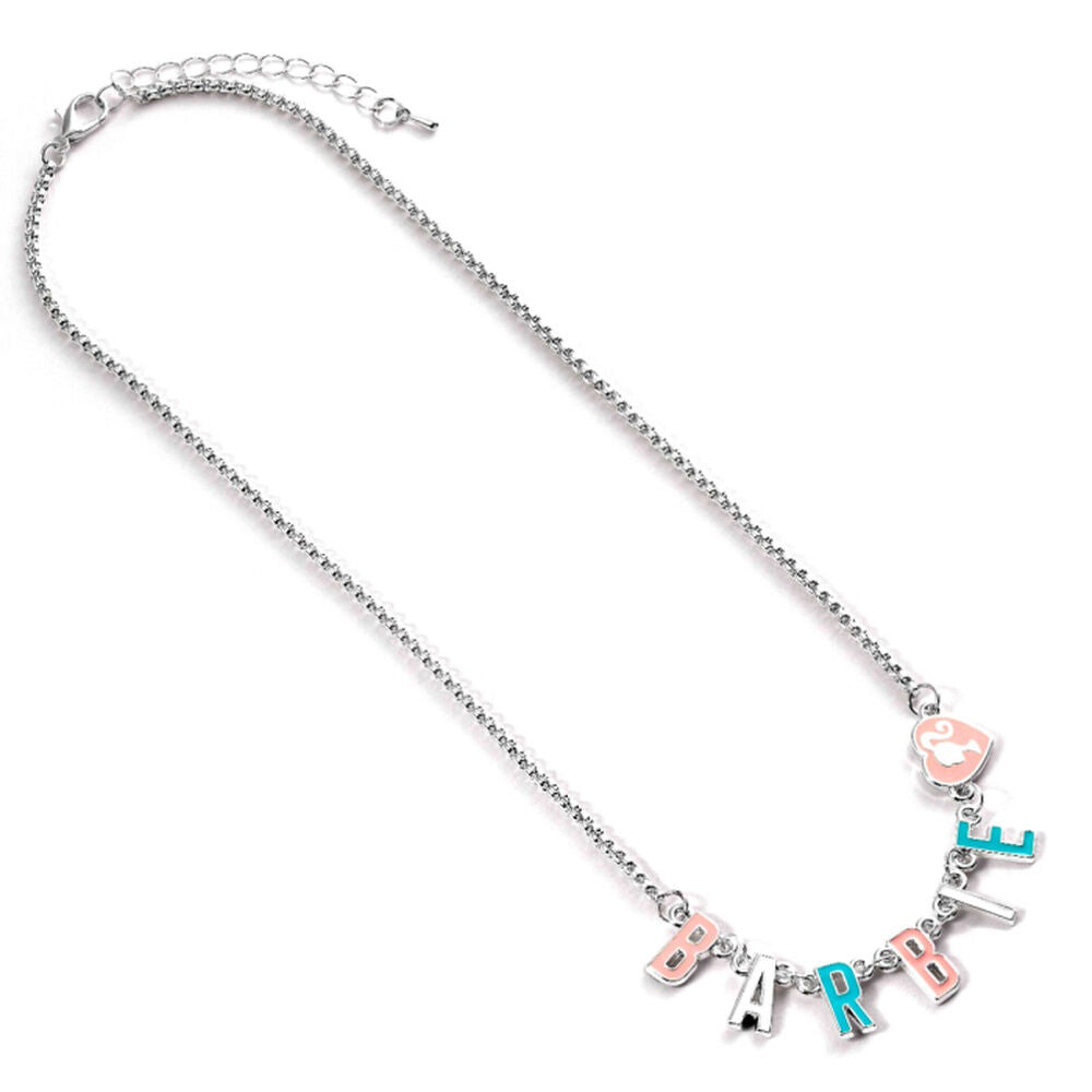 Barbie Letter Name necklace Nerdscape