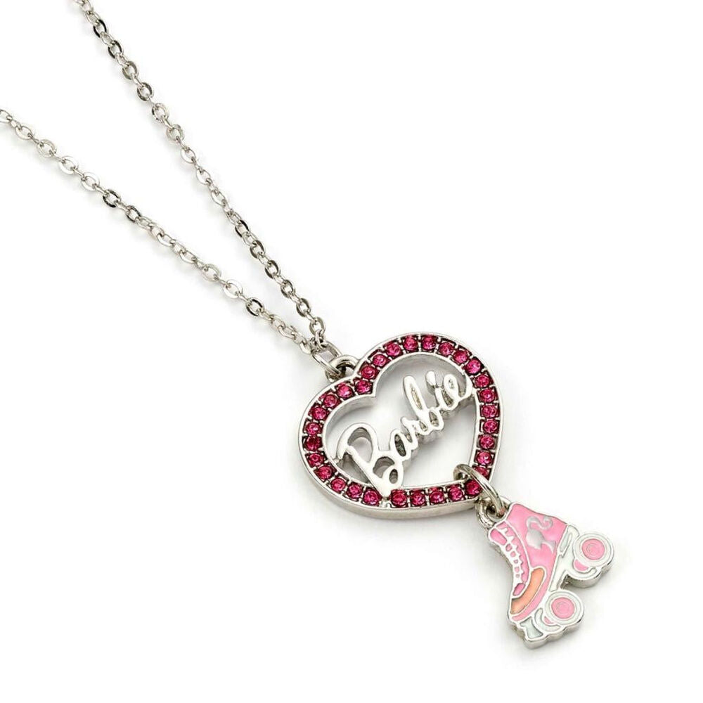 Barbie Heart and Roller Skate necklace Nerdscape