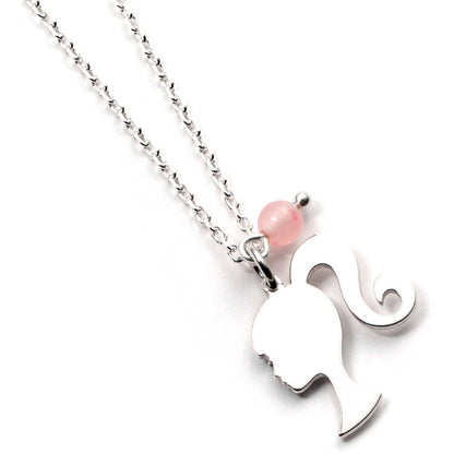 Barbie Silhouette sterling silver necklace Nerdscape
