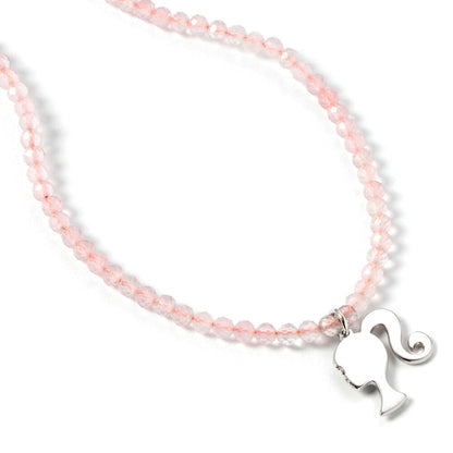 Barbie Silhouette sterling silver necklace Nerdscape