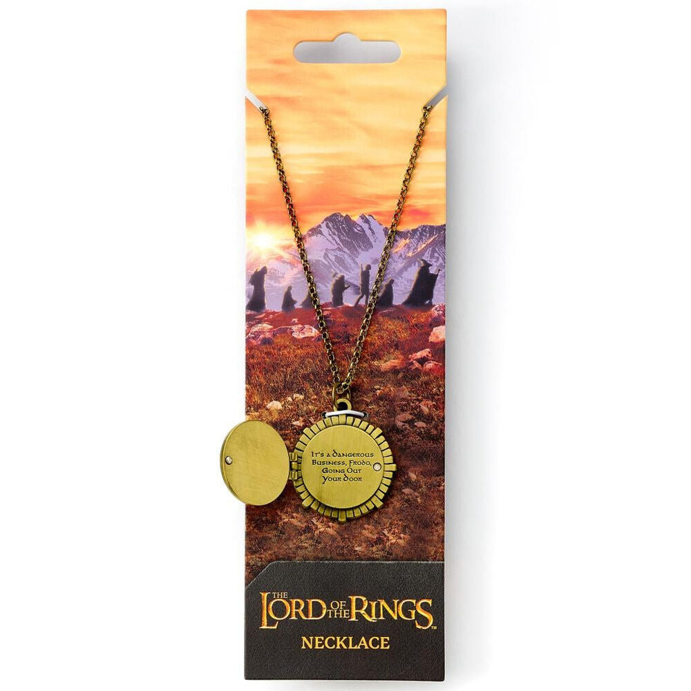 The Lord of The Rings Hobbit Door necklace Nerdscape