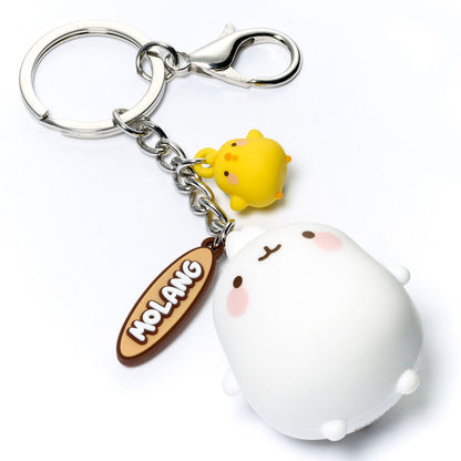 Molang and Piu Piu 3D keyring Nerdscape