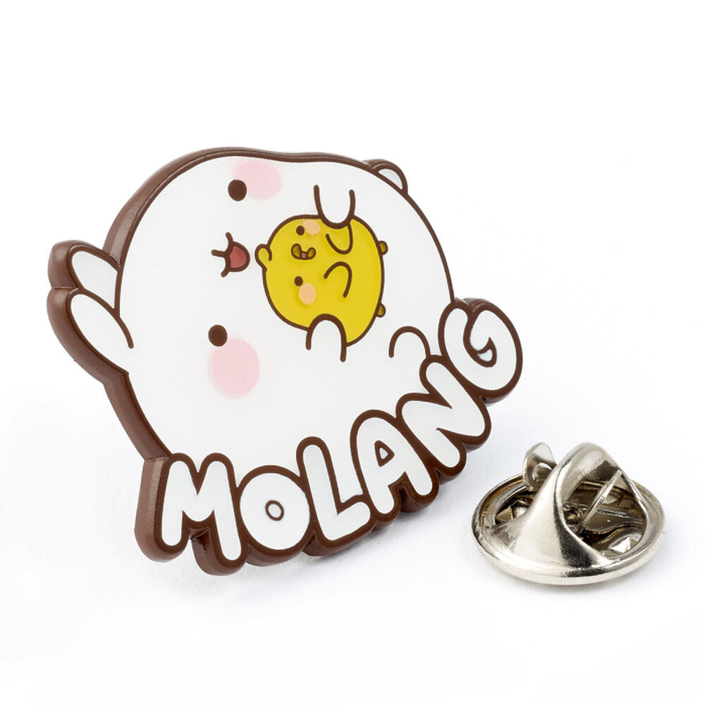 Molang and Piu Piu Logo pin badge Nerdscape