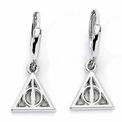 Harry Potter Deathly Hallows earringss Nerdscape