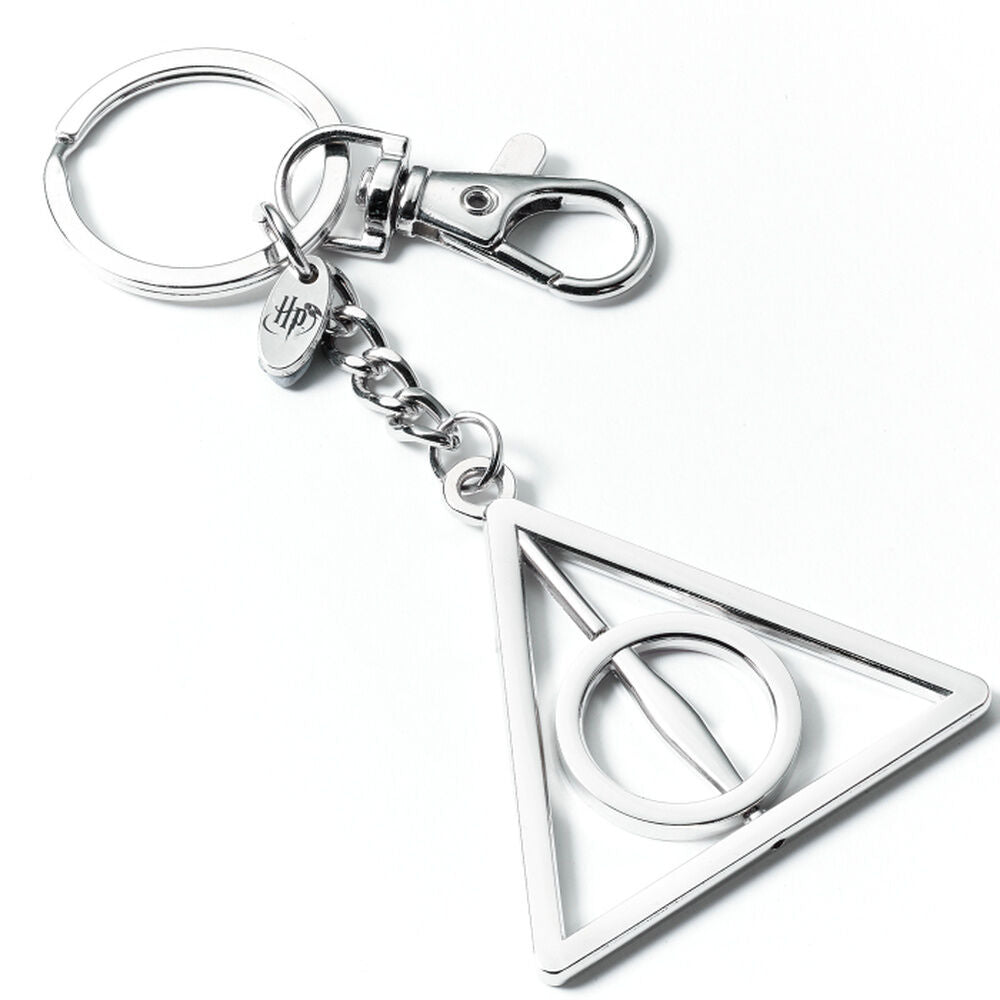 Harry Potter Deathly Hallows spinning keyring Nerdscape