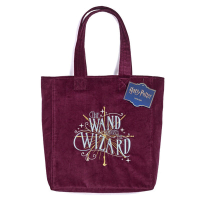 Harry Potter The Wand Chooses The Wizard tote bag Nerdscape