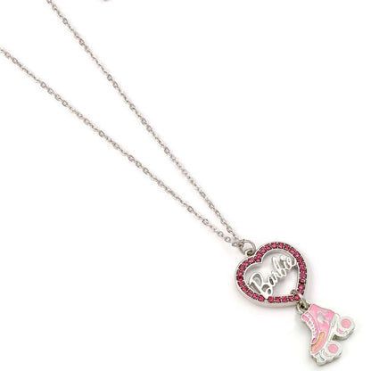 Barbie Heart and Roller Skate necklace Nerdscape