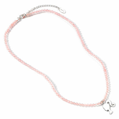 Barbie Silhouette sterling silver necklace Nerdscape