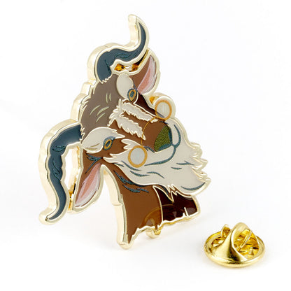 Wicked For Good Dr Dillamond pin badge Nerdscape
