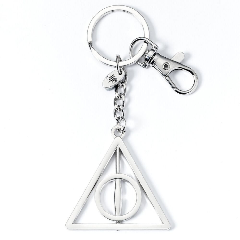 Harry Potter Deathly Hallows spinning keyring Nerdscape
