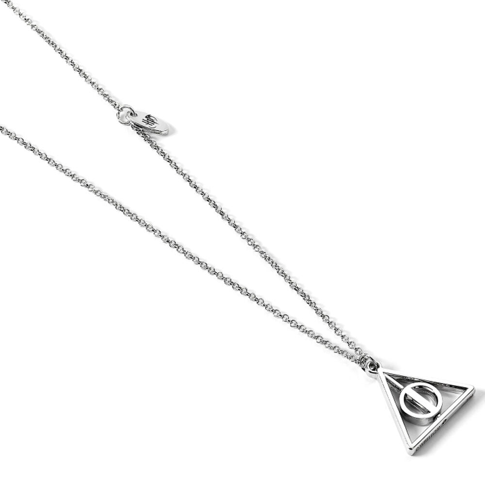 Harry Potter Deathly Hallows spinning necklace Nerdscape