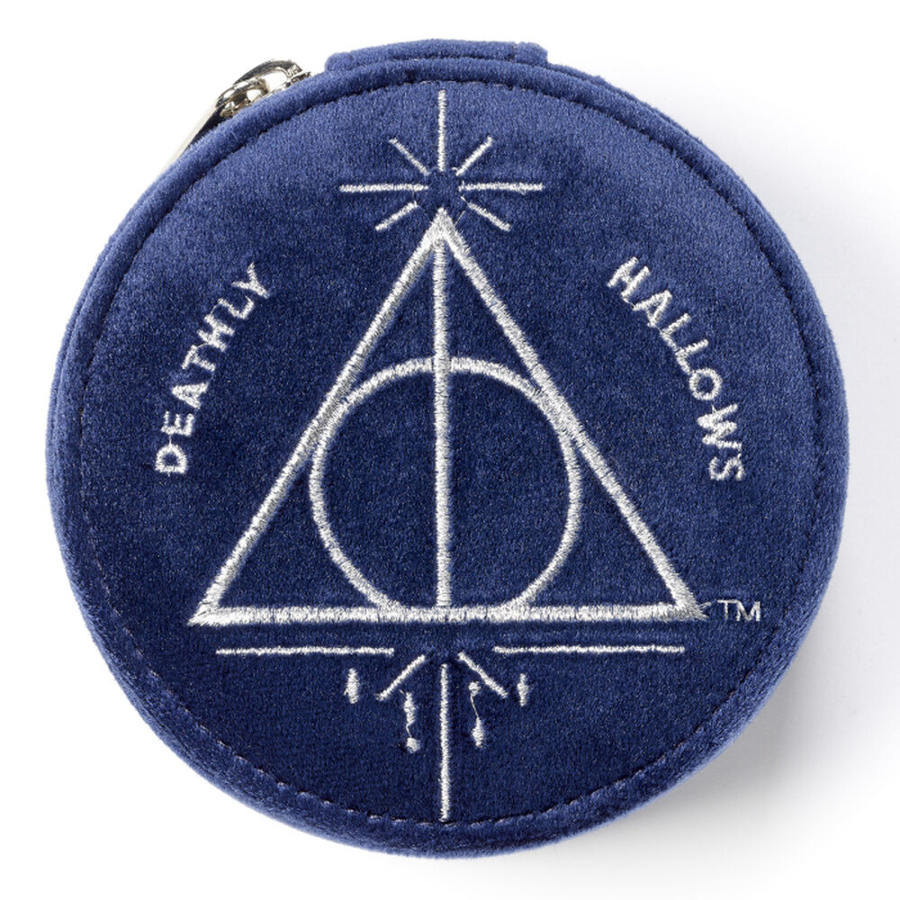 Harry Potter Deathly Hallows velvet jewellery box Nerdscape